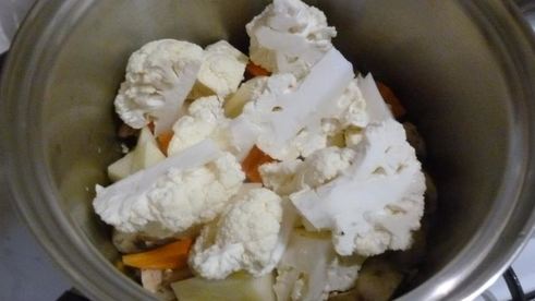 овощной суп-пюре с шампиньонами