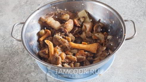 суп-пюре грибной со сливками