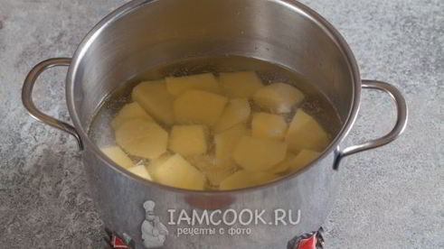 суп-пюре грибной со сливками