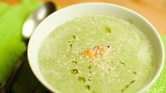 Рецепт Суп-пюре из брокколи без картофеля