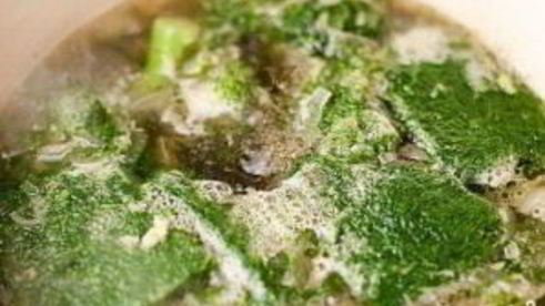 суп-пюре из брокколи без картофеля