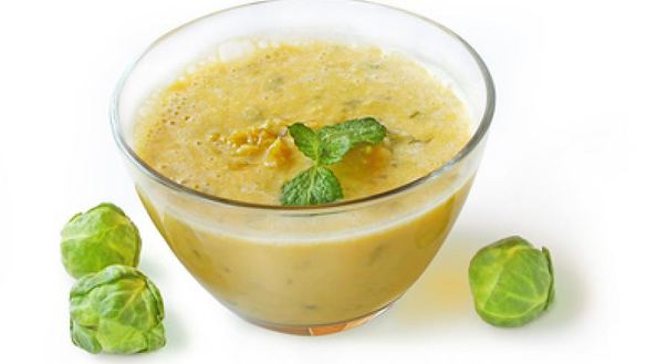 Рецепт Суп-пюре из брюссельской капусты и тыквы