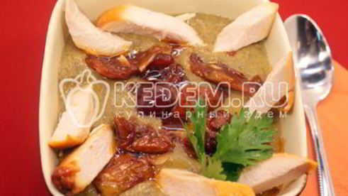 суп-пюре из чечевицы