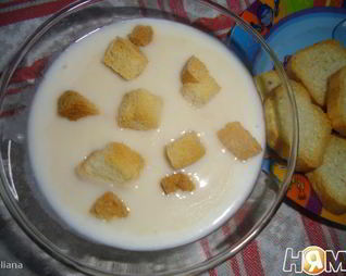 Суп-пюре из фасоли