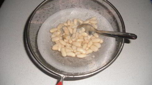 суп-пюре из фасоли