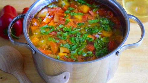 суп-пюре из кабачков