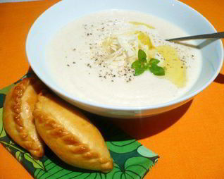 Суп-пюре из корня сельдерея