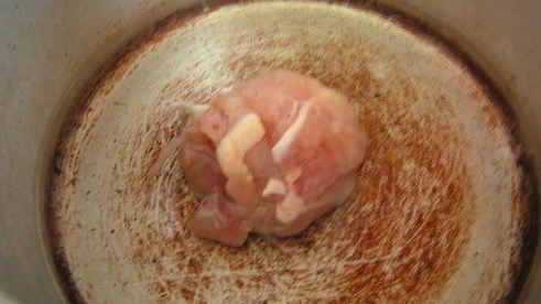 суп-пюре из печеных овощей с курицей