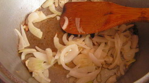 суп-пюре из печеных овощей с курицей