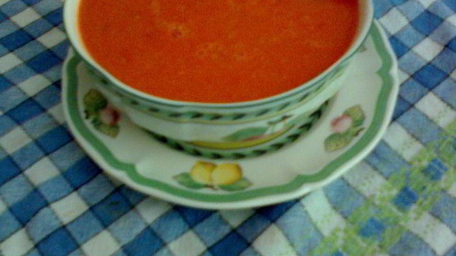 Рецепт суп-пюре из помидоров