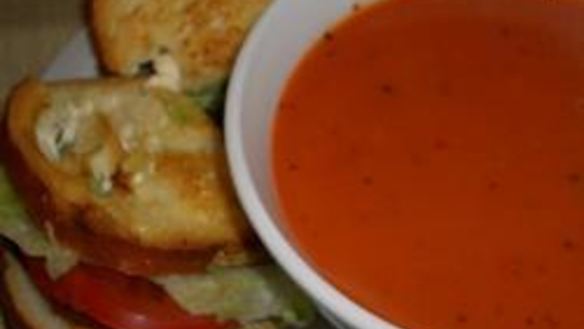 Рецепт Суп-пюре из томатного сока