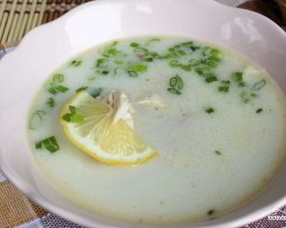 Суп-пюре из цветной капусты с курицей