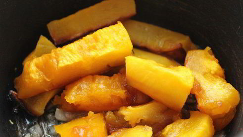 суп-пюре из тыквы и болгарского перца