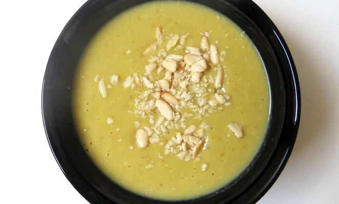 Суп-пюре из тыквы и брокколи