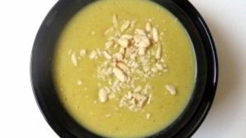 суп-пюре из тыквы и брокколи