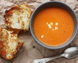 Суп-пюре из тыквы со сливками