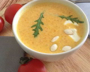 Суп-пюре из тыквы