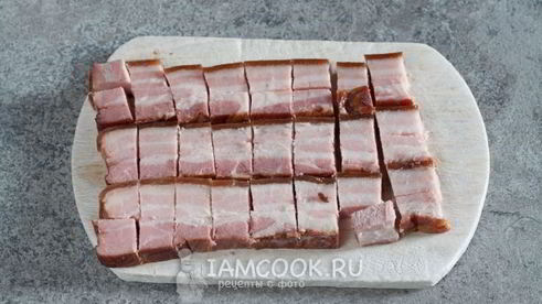 суп-пюре из зеленого горошка с беконом