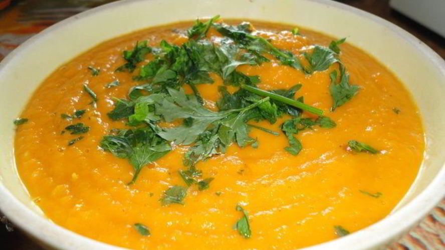Рецепт суп-пюре осеннее солнышко