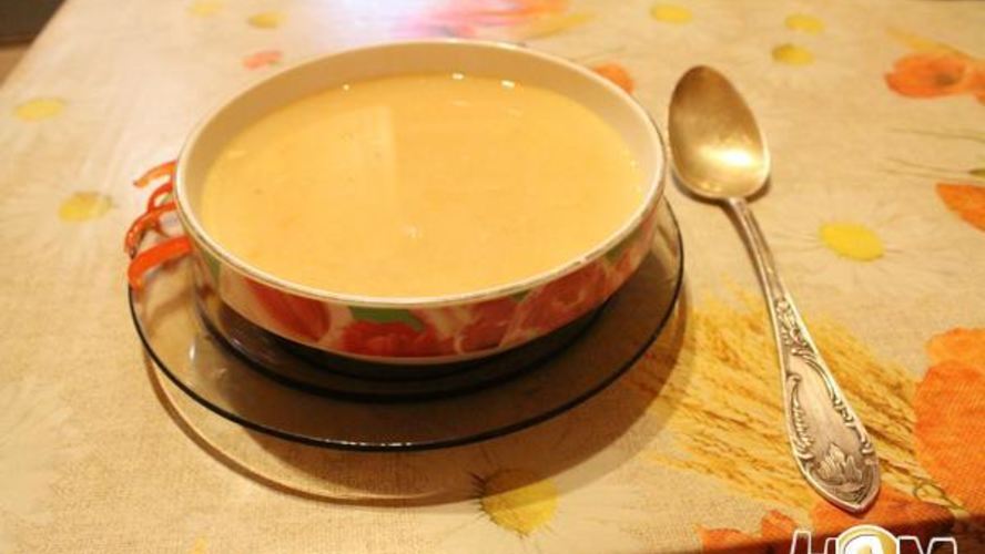 Рецепт суп-пюре с консервированным лососем