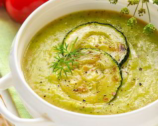 Суп-пюре с цуккини