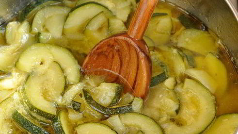 суп-пюре с цуккини