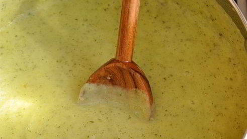 суп-пюре с цуккини