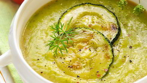 суп-пюре с цуккини