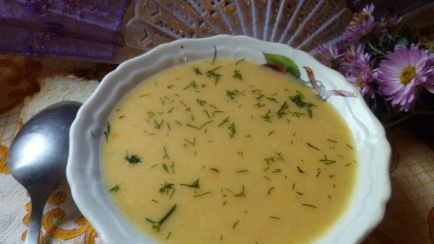 Рецепт суп-пюре с тыквой нежный