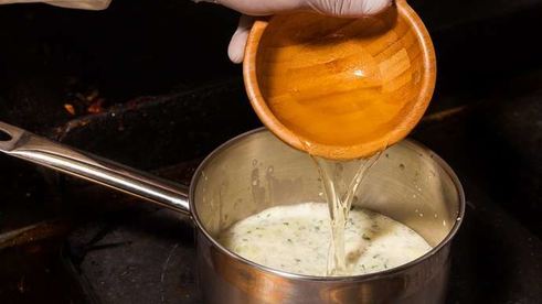 суп пюре со шпинатом