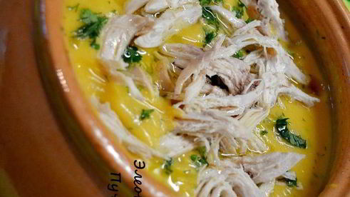 суп-пюре в горшочке