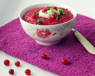 Свекольное суп пюре из свеклы