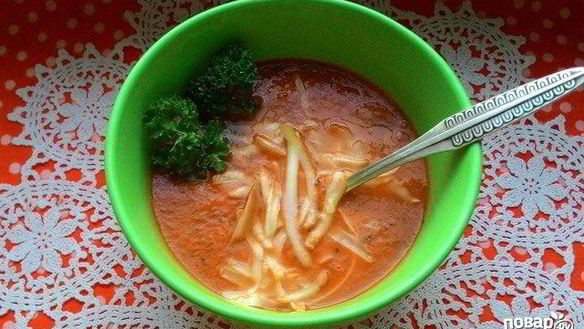 Рецепт Томатный суп-пюре простой