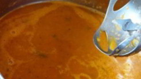 томатный суп-пюре простой