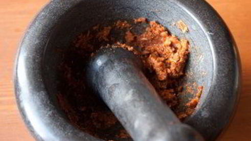 томатный суп-пюре с нутом