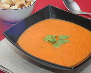 Томатный суп-пюре