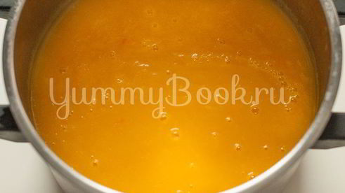 тыквенный суп-пюре с сыром