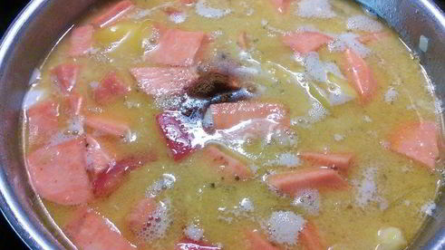 вегетарианский суп-пюре из батата