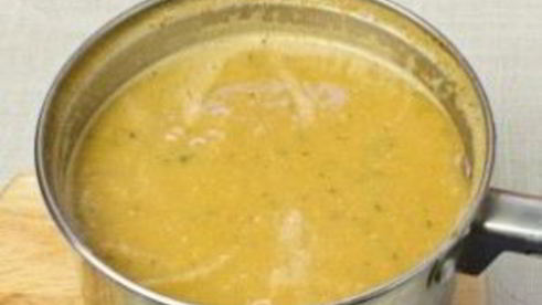 вегетарианский суп-пюре из чечевицы