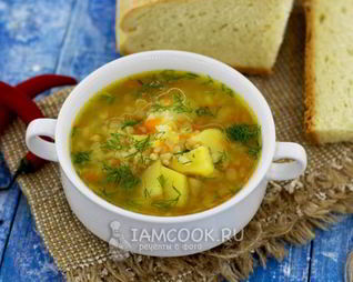 Суп с булгуром