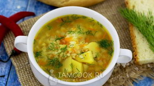 суп с булгуром