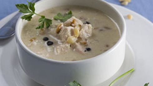 суп с кедровыми орешками