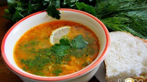 суп с красной чечевицей зимний