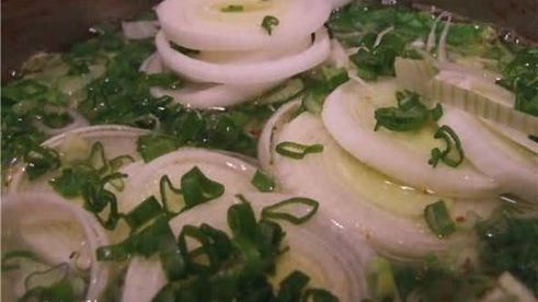 суп с креветками и овощами