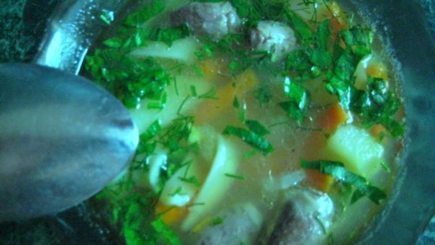 Рецепт суп с куриными сердечками