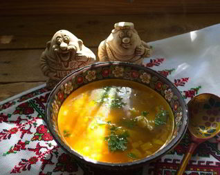 Суп с паприкой