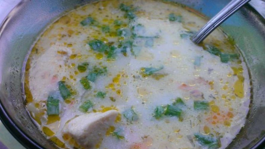 Рецепт суп с плавленым сыром