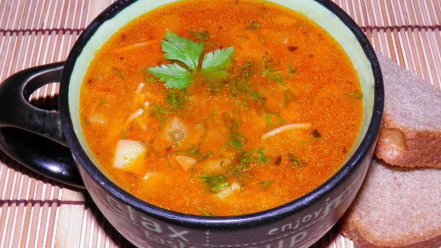 Рецепт суп с вермишелью в мультиварке