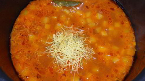 суп с вермишелью в мультиварке