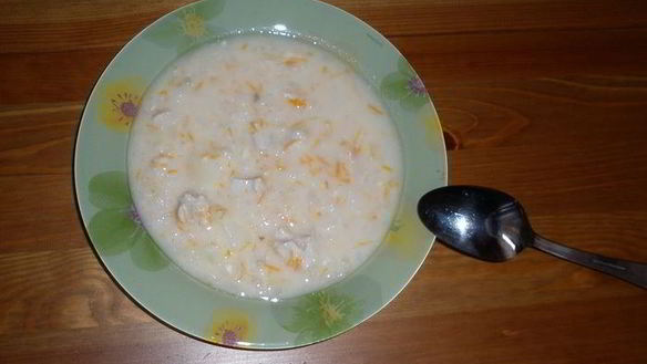 Рецепт Сырный суп с курицей